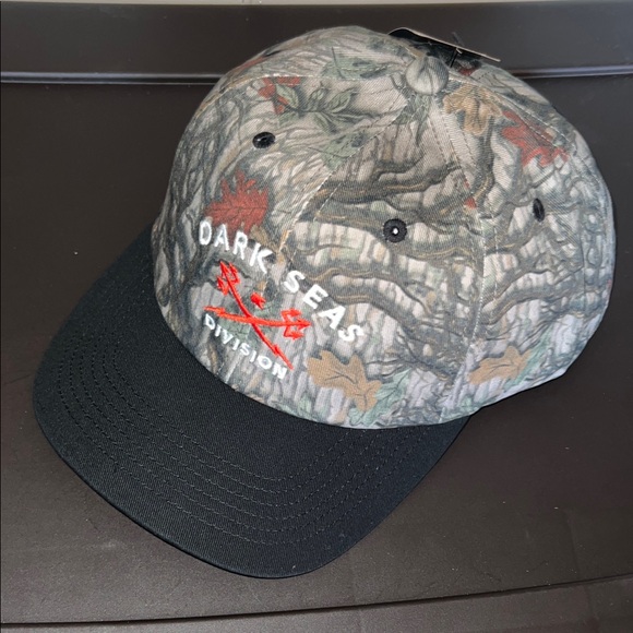 Dark Seas Lanai Hat, Camo/Black, One Size - Picture 1 of 8